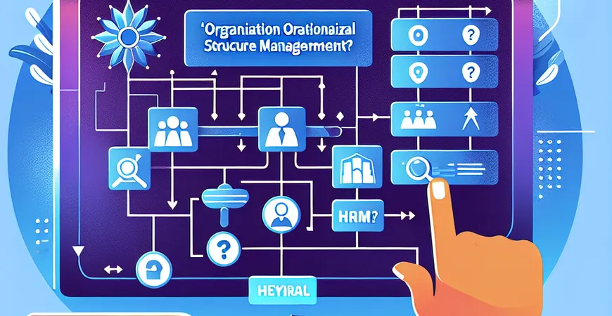 什么是 HRM 系统的「组织架构管理」？层级配置实操指南